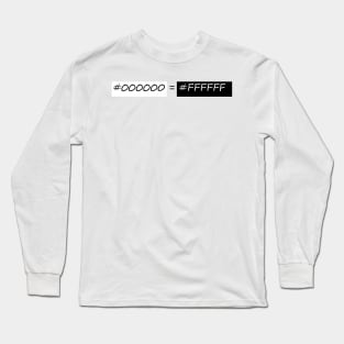 Black lives matter Long Sleeve T-Shirt